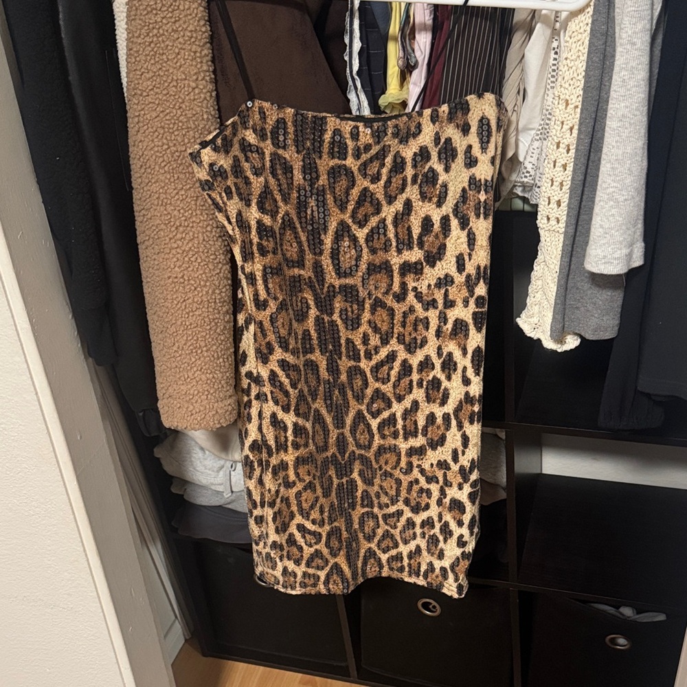 Leopard Print Dress